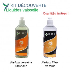 Kit Liquides vaisselle ultra dégraissants OSANIS