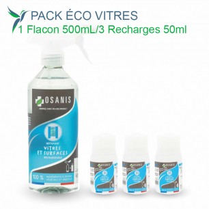 Pack recharge nettoyant VITRES et ÉCRANS