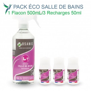 Pack recharge nettoyant détartrant SALLE DE BAINS