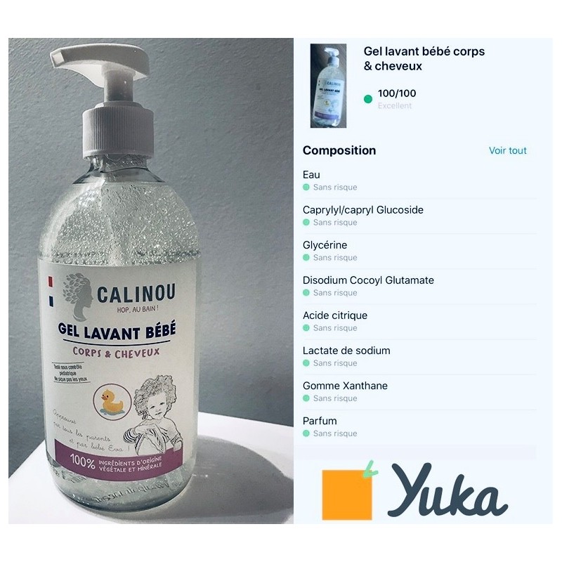 Gel Lavant Bebe Bio Calinou By Osanis Mamaisonsaine