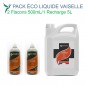 Pack recharge économique LIQUIDE VAISSELLE Ecocert