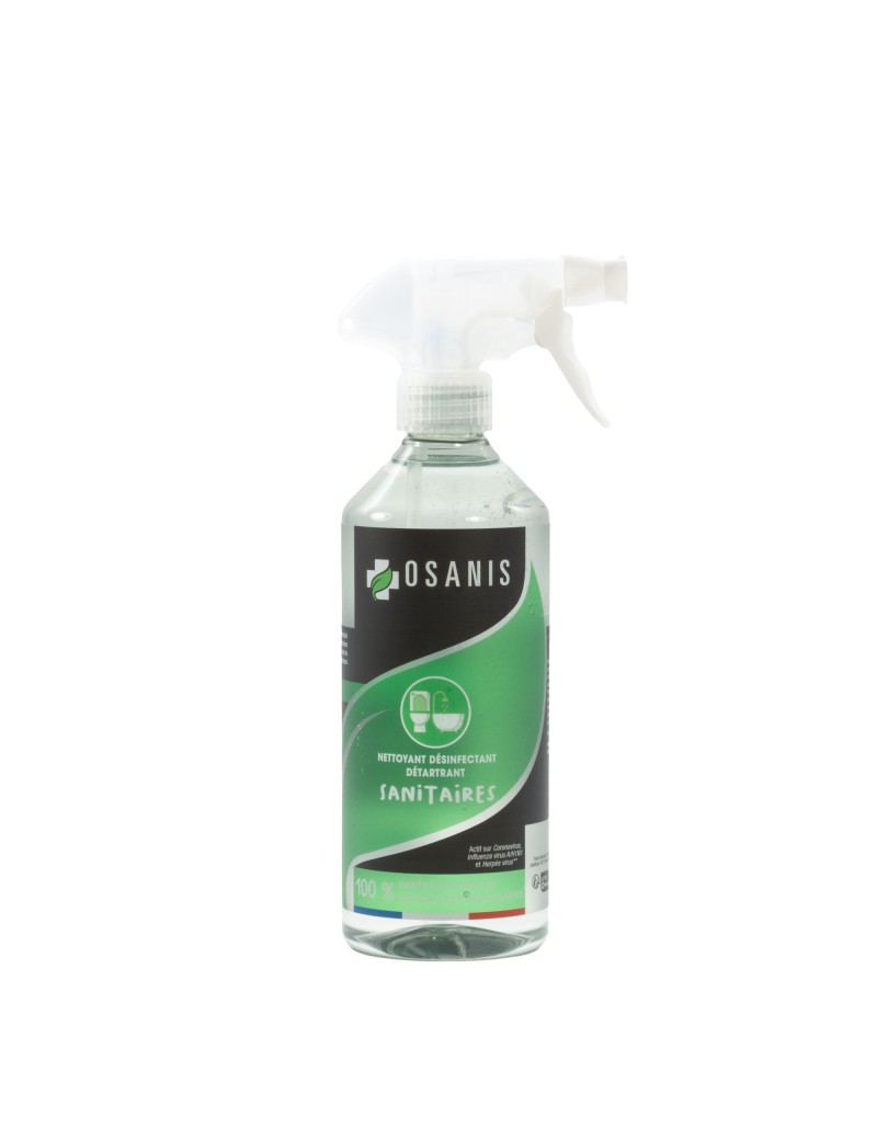 SANYTOL Spray nettoyant et désinfectant pour salle de bain - 500 ml -  antibactérien